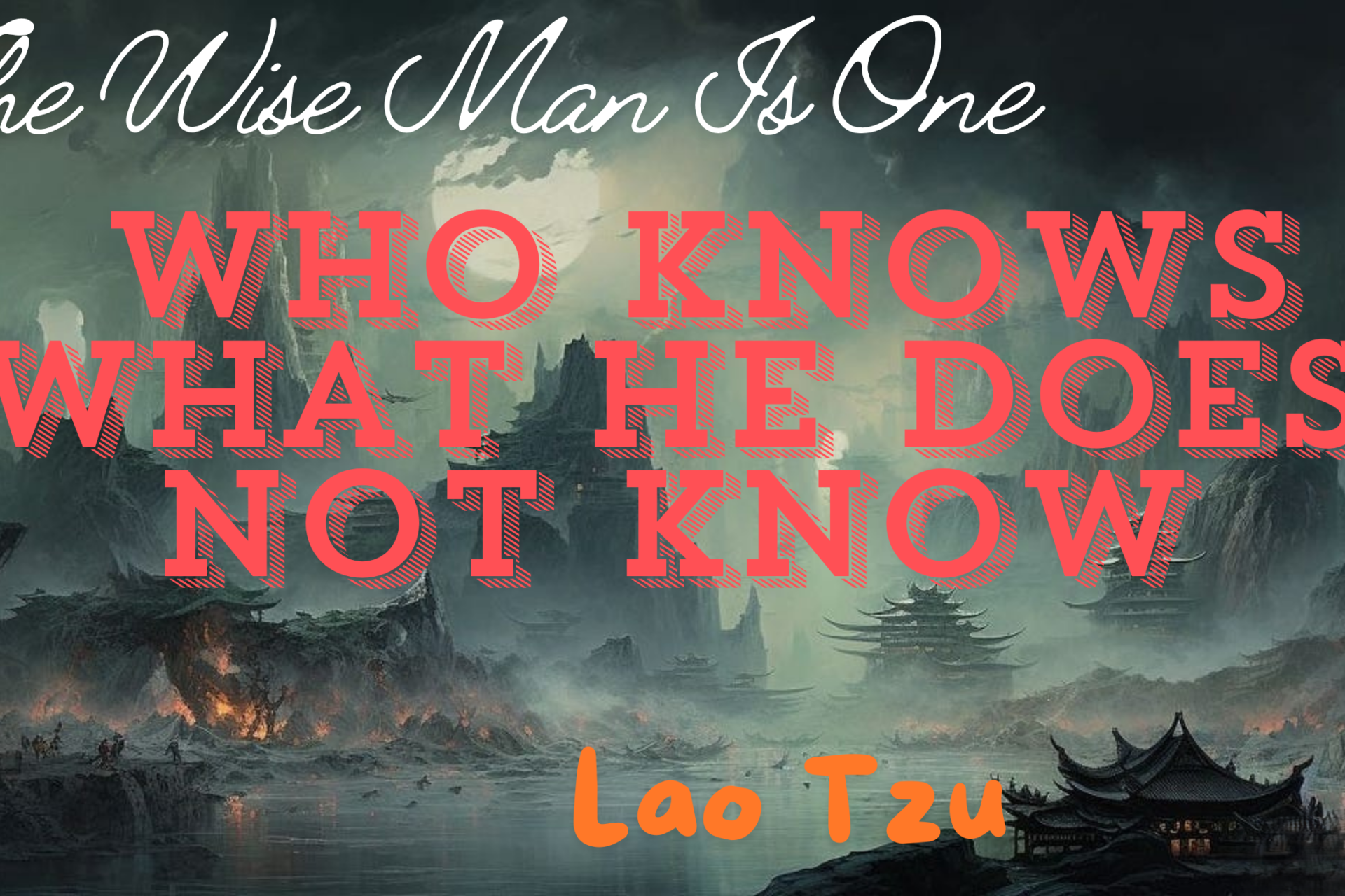 How to Practice Humility : Lao Tzu Wisdom